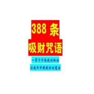 《388条吸财咒语》PDF