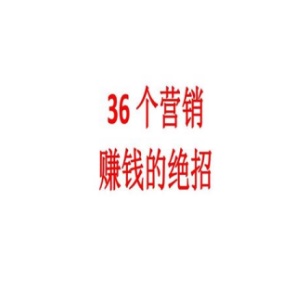 《36个营销赚钱绝招》PDF