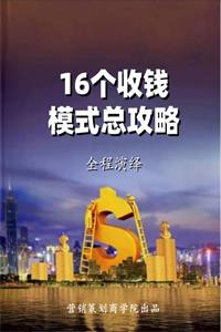 《16个收钱模式总攻略》PDF-爱读书