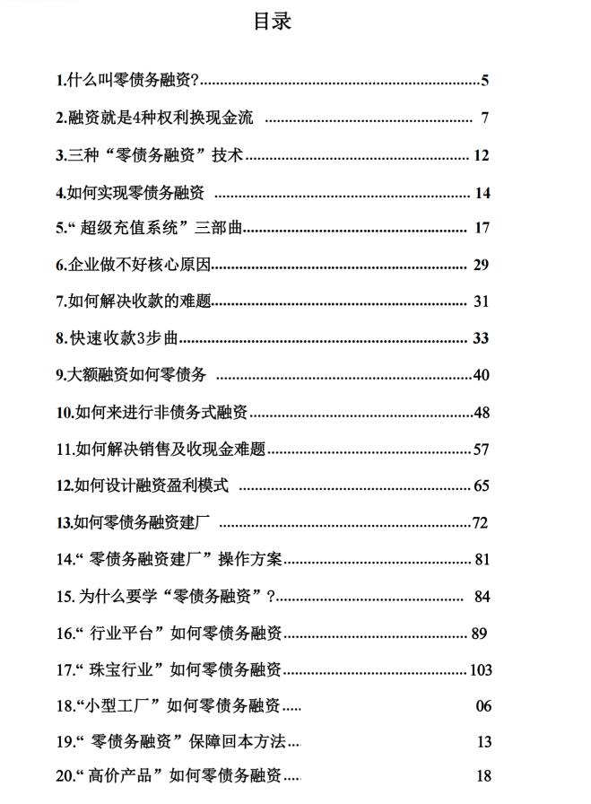 图片[2]-《零债务融资技术》PDF-爱读书